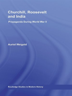 cover image of Churchill, Roosevelt and India